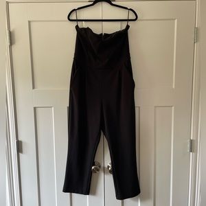 Black Express Strapless Jumpsuit!